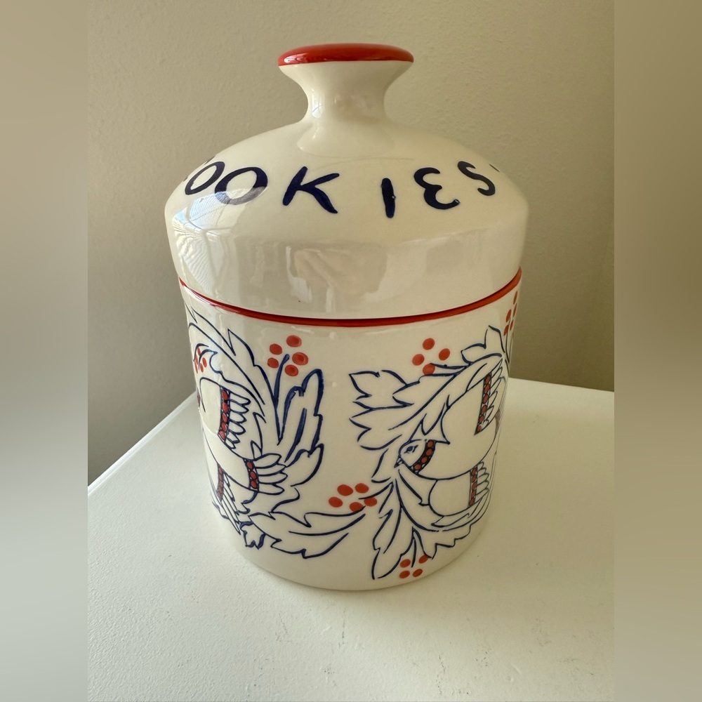 C.R. Gibson | Peace Dove White Ceramic Cookie Jar | Molly Hatch Anthropologie